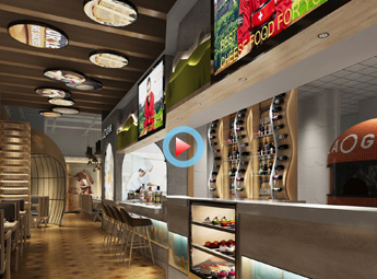 酪哥西餐廳，杭州西餐廳設(shè)計裝修全景案例